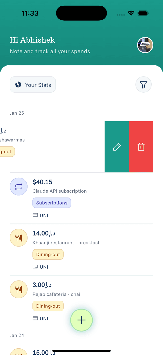 Swipe Actions screenshot 2